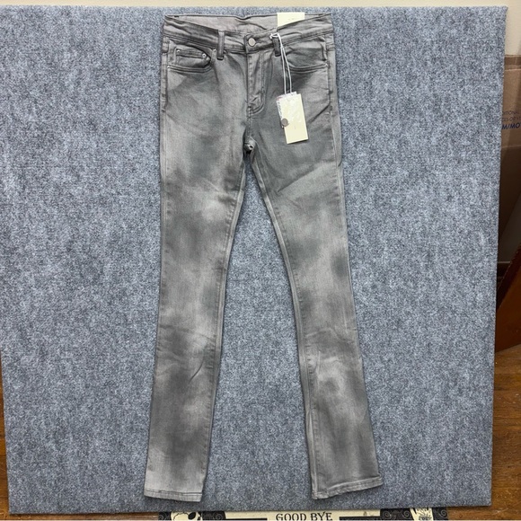 MNML X491 Convertible Denim Jeans Grey Men's size 29 29x36 - Picture 1 of 12